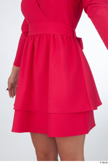 Lenny dressed formal hips pink short dress 0002.jpg